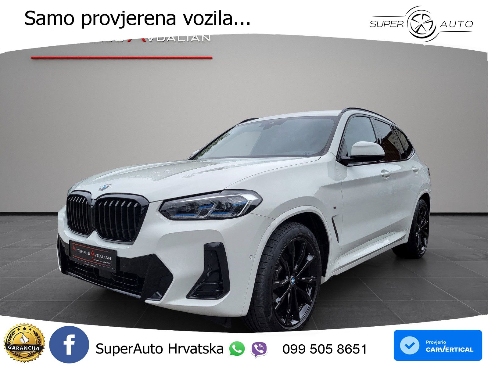 BMW X3 20d xDrive Steptronic M Sport LED+GR SJED+ACC