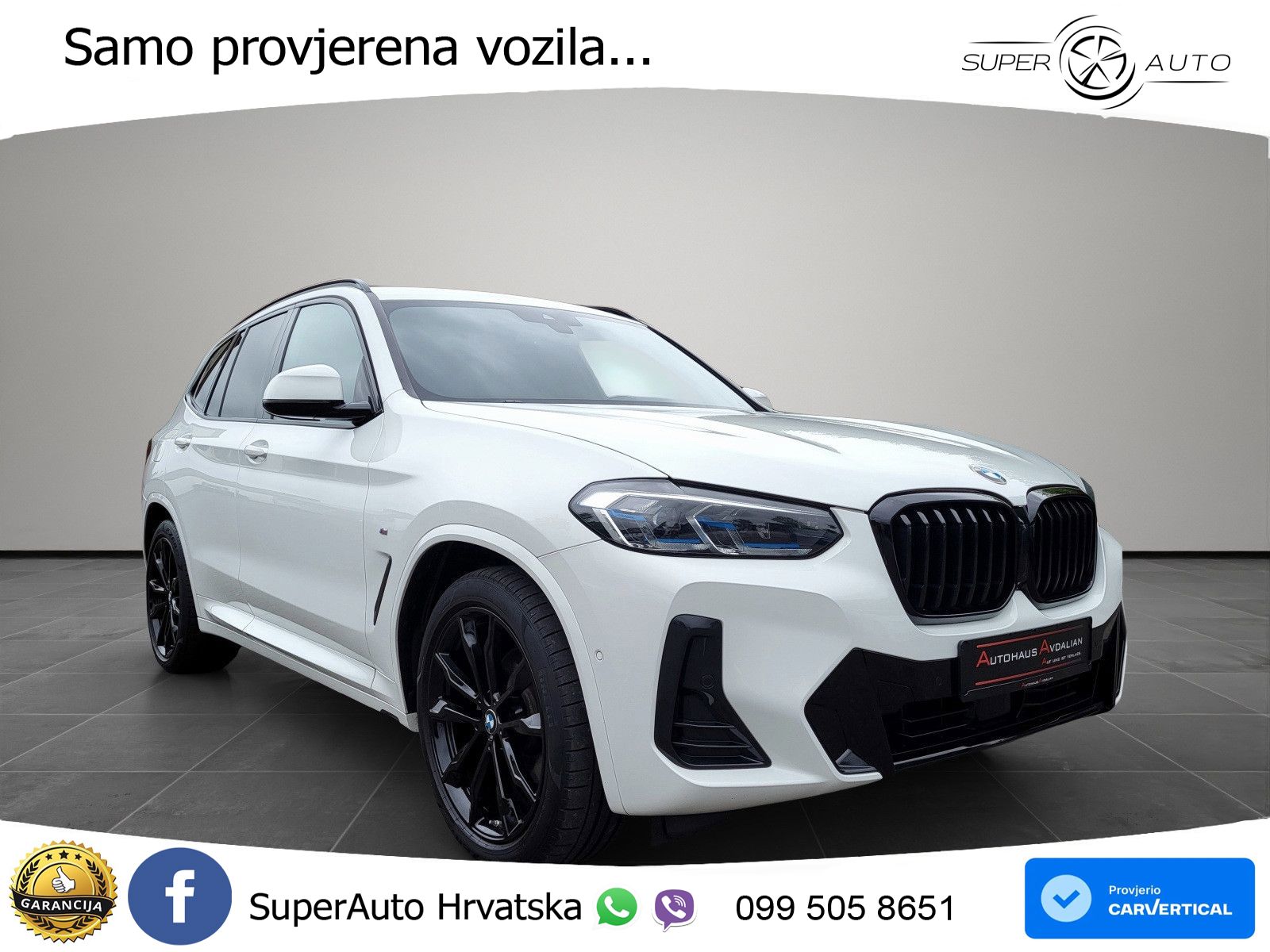BMW X3 20d xDrive Steptronic M Sport LED+GR SJED+ACC