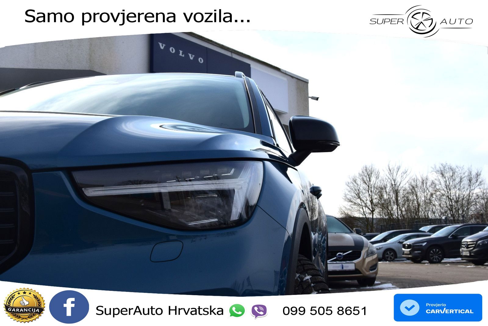 Volvo XC40 2.0 B4 AWD 197 KS Automatic ACC+GR SJED+360+PANO