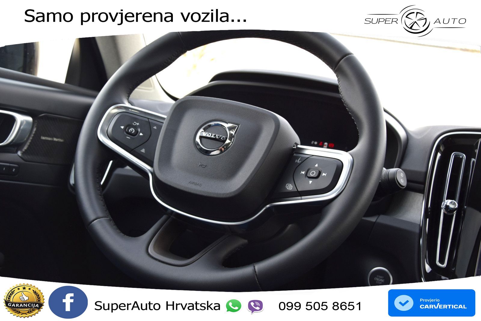Volvo XC40 2.0 B4 AWD 197 KS Automatic ACC+GR SJED+360+PANO