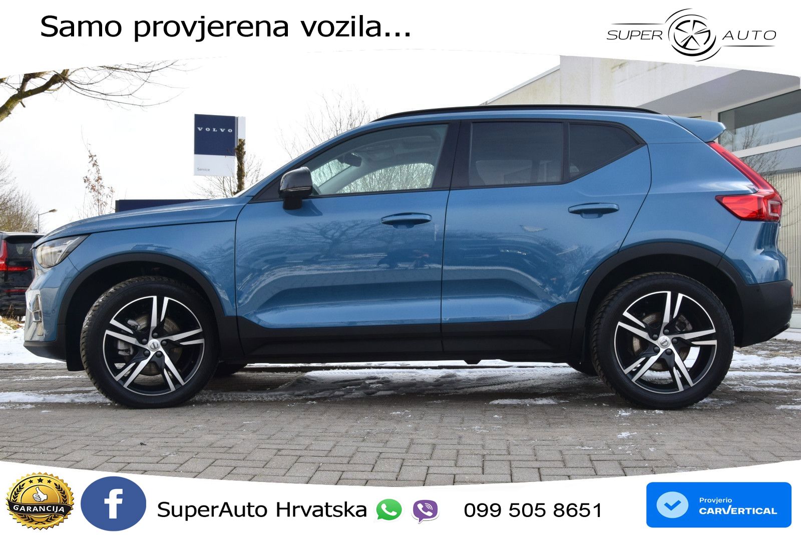 Volvo XC40 2.0 B4 AWD 197 KS Automatic ACC+GR SJED+360+PANO