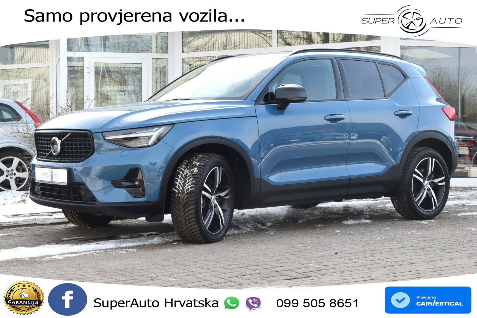 Volvo XC40 2.0 B4 AWD 197 KS Automatic ACC+GR SJED+360+PANO