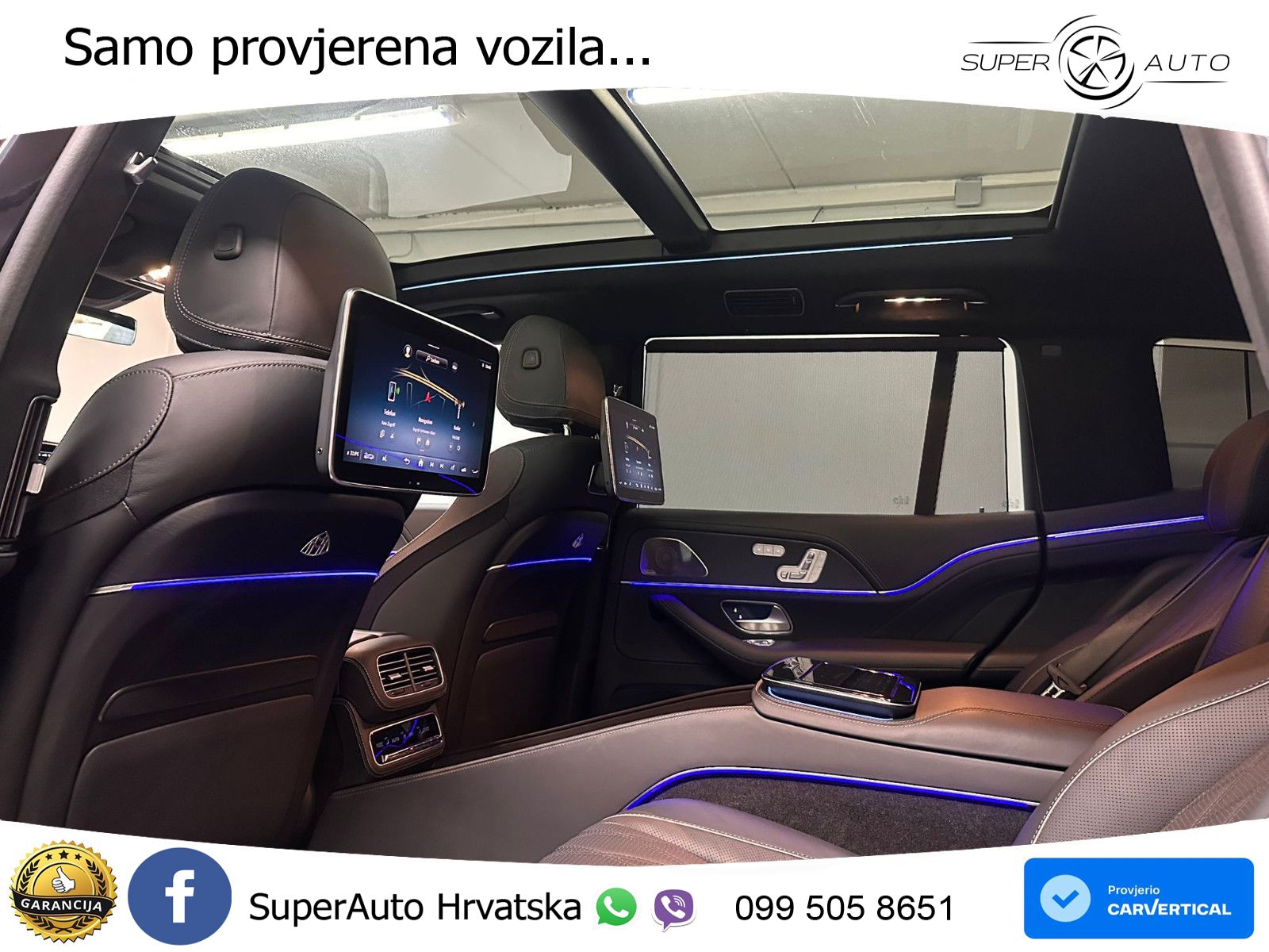 Mercedes Maybach GLS 600 V8 EQ Boost 4MATIC 9G-TRONIC ACC+HEAD+4xGR SJED+360+PANO
