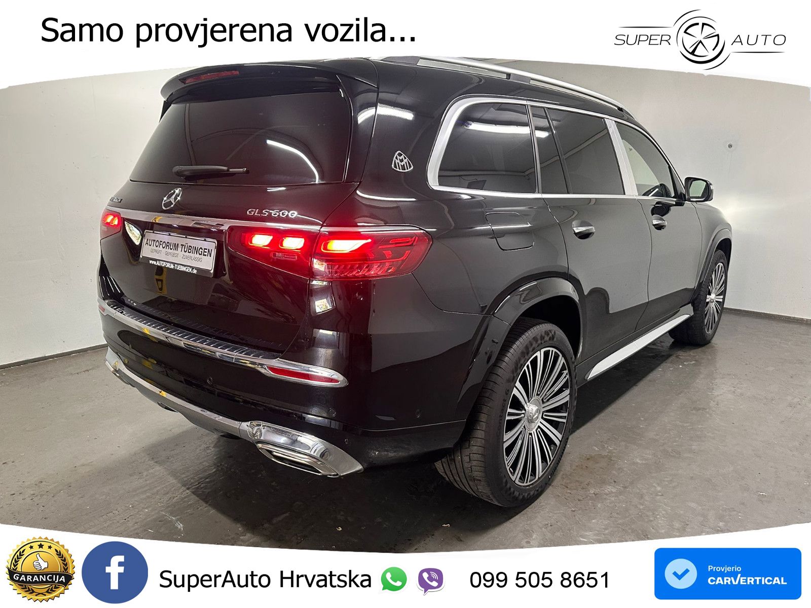 Mercedes Maybach GLS 600 V8 EQ Boost 4MATIC 9G-TRONIC ACC+HEAD+4xGR SJED+360+PANO