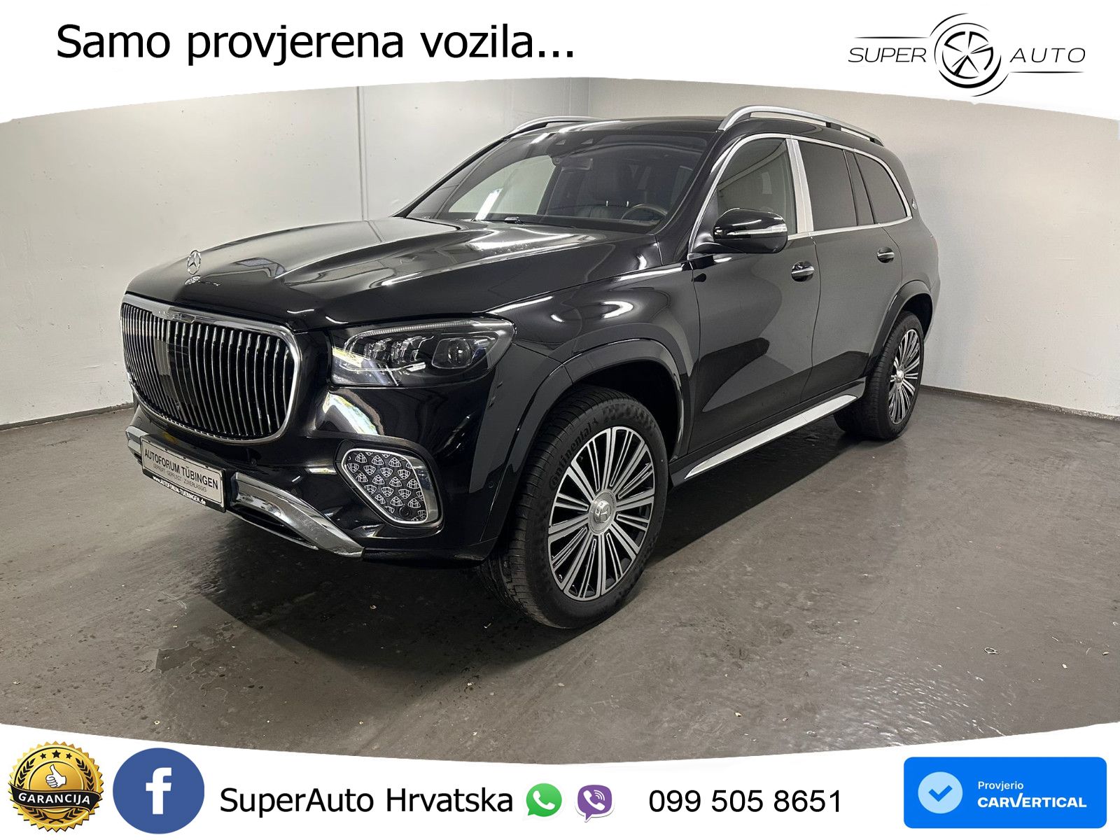 Mercedes Maybach GLS 600 V8 EQ Boost 4MATIC 9G-TRONIC ACC+HEAD+4xGR SJED+360+PANO