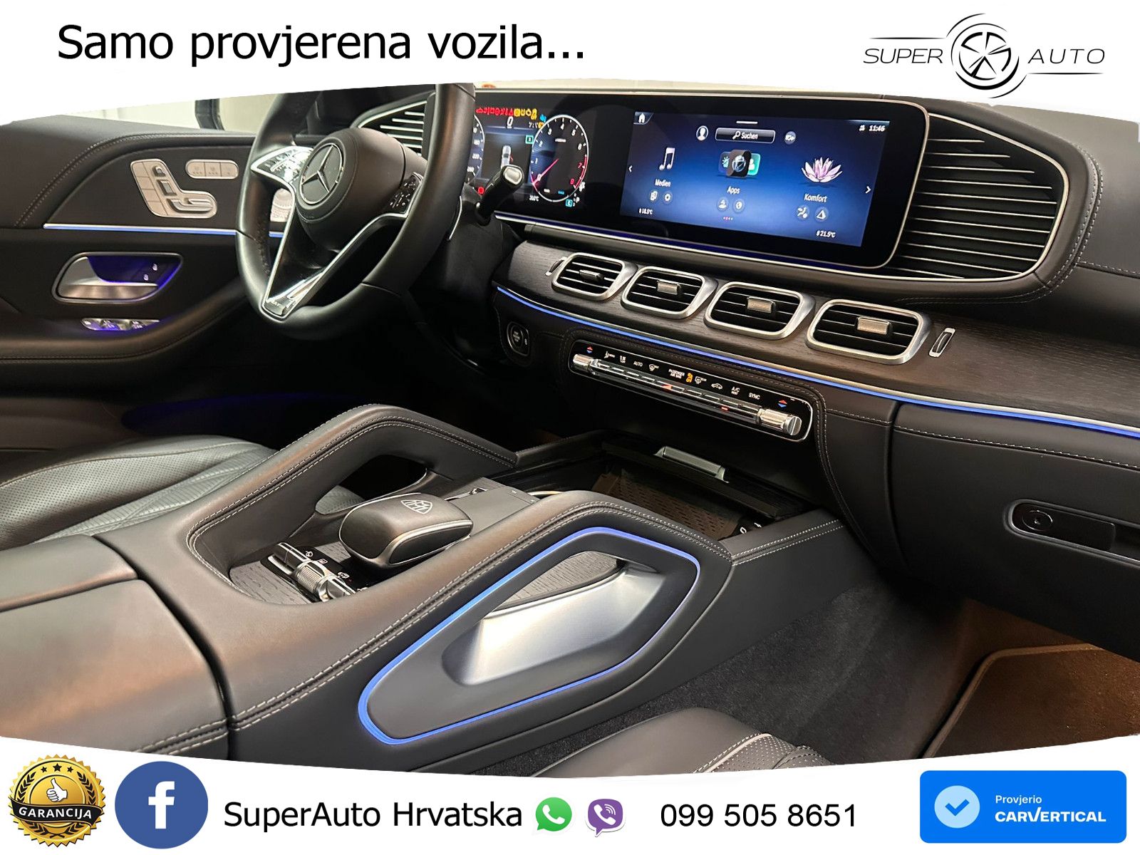 Mercedes Maybach GLS 600 V8 EQ Boost 4MATIC 9G-TRONIC ACC+HEAD+4xGR SJED+360+PANO