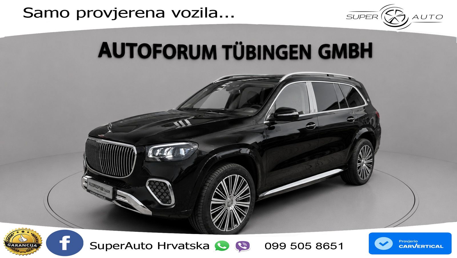 Mercedes Maybach GLS 600 V8 EQ Boost 4MATIC 9G-TRONIC ACC+HEAD+4xGR SJED+360+PANO