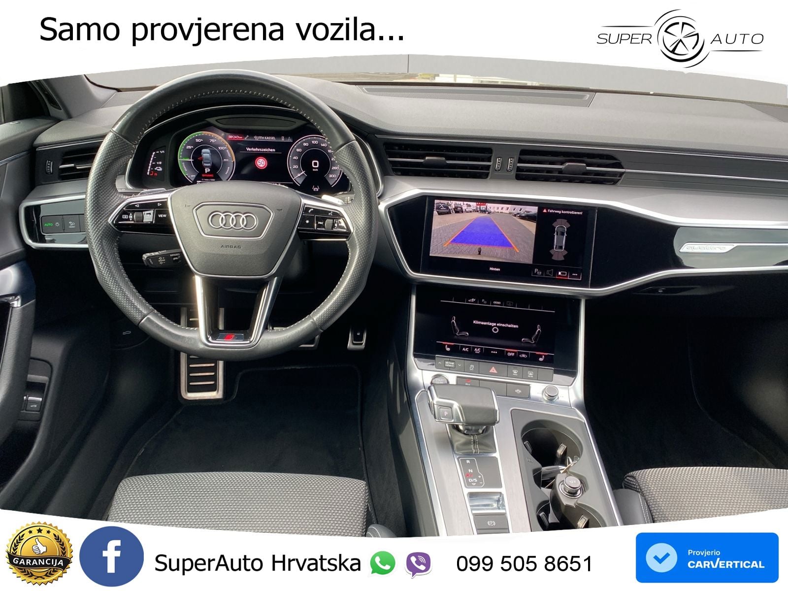 Audi A6 50 TFSIe (299 KS) quattro ultra S tronic MATRIX+GR SJED+KAM