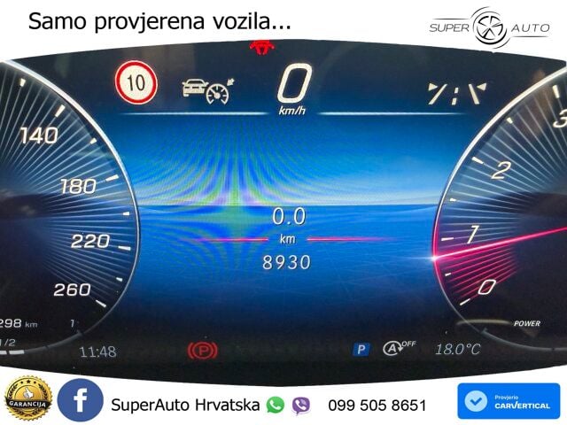 Mercedes-Benz A 180 7G-DCT ACC+GR SJED+360+PANO