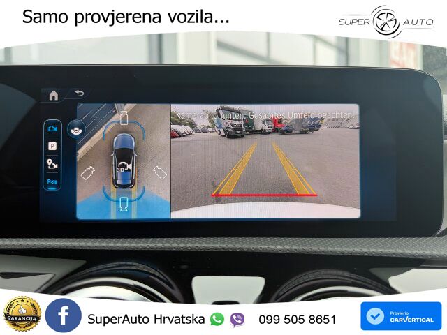 Mercedes-Benz A 180 7G-DCT ACC+GR SJED+360+PANO