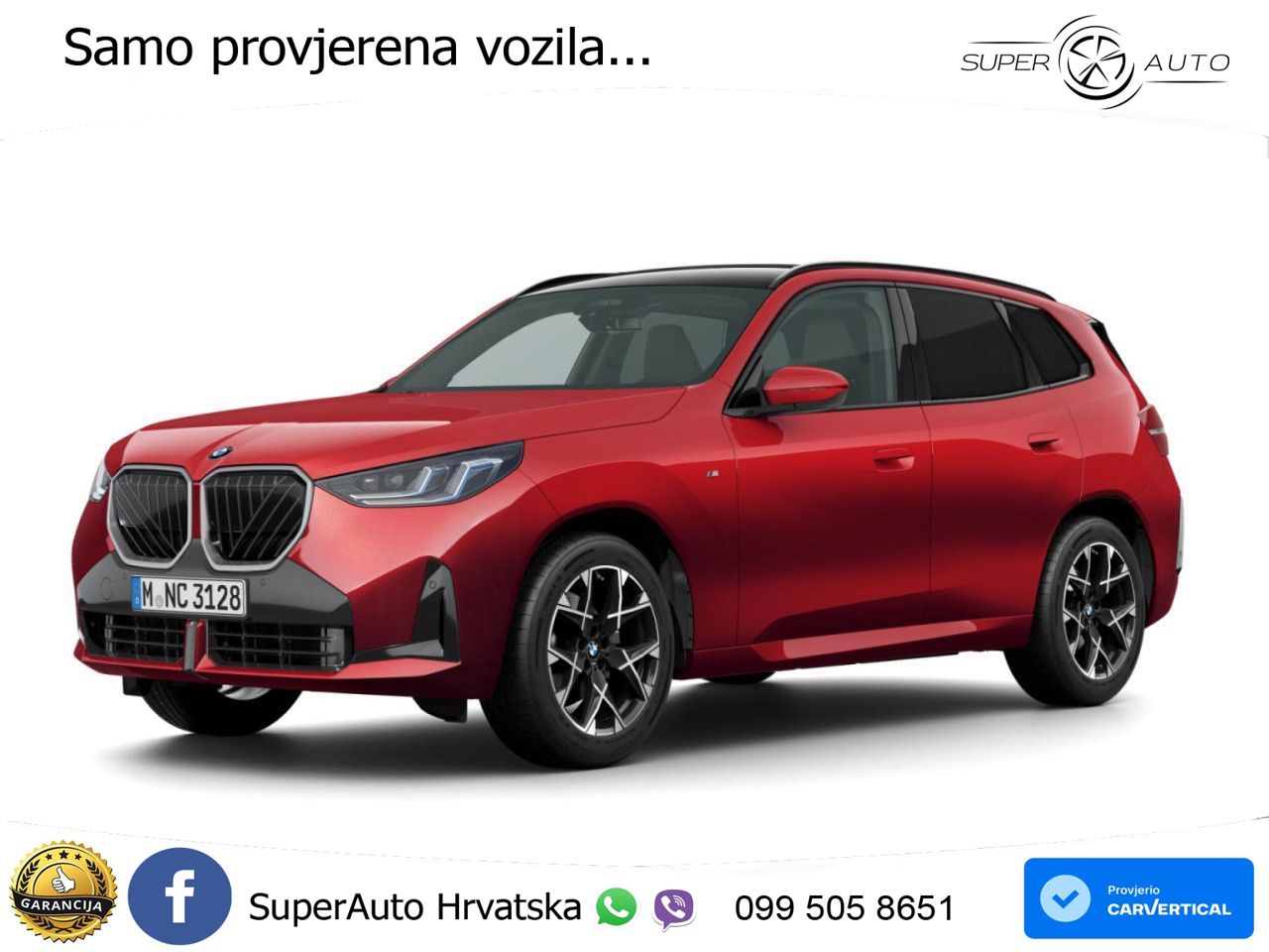 BMW X3 20d xDrive Steptronic M Sport LED+GR SJED+ACC
