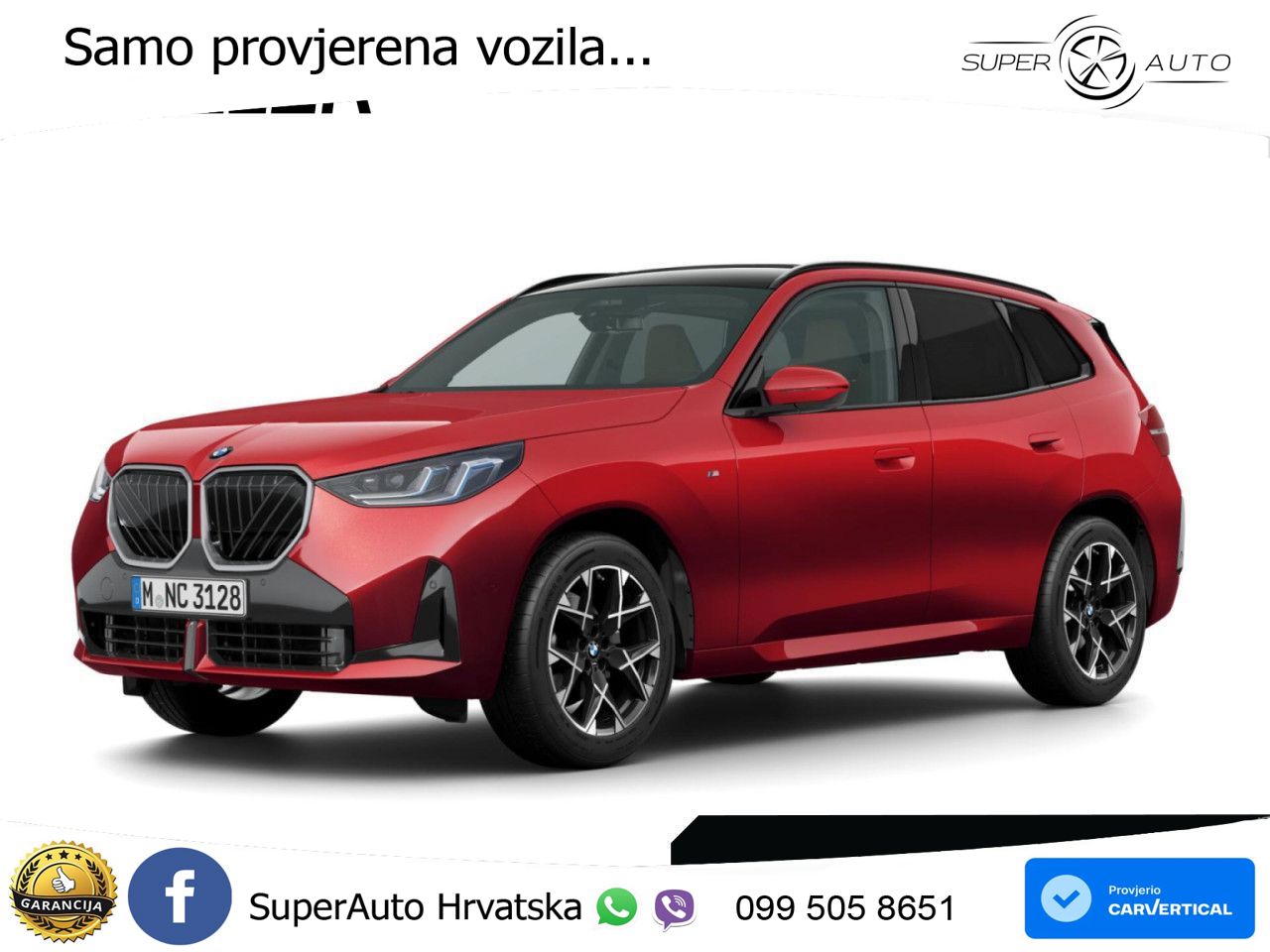BMW X3 20d xDrive Steptronic M Sport LED+GR SJED+ACC