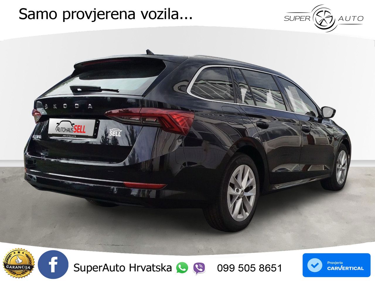 Škoda Octavia Combi 2.0 TDI (150 KS) DSG LED+GR SJED+ACC