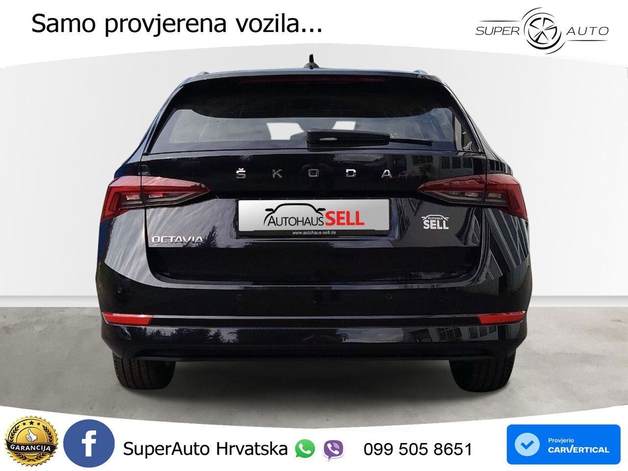 Škoda Octavia Combi 2.0 TDI (150 KS) DSG LED+GR SJED+ACC