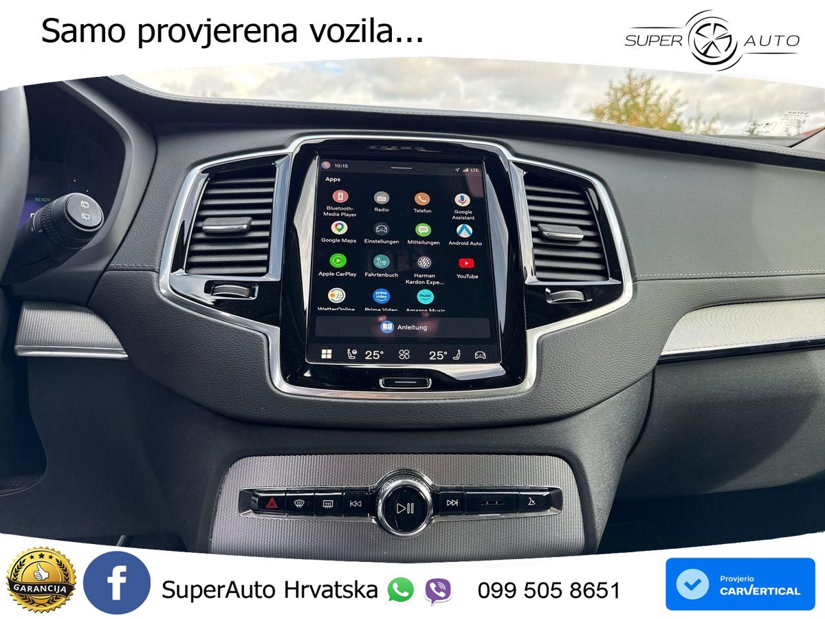 Volvo XC90 2.0 T8 AWD Automatic LED+GR SJED+ACC