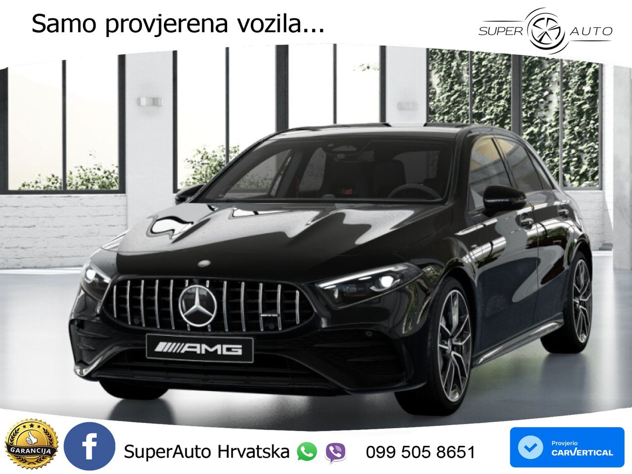 Mercedes-Benz AMG A 35 4MATIC AMG SPEEDSHIFT DCT ACC+GR SJED+360+PANO
