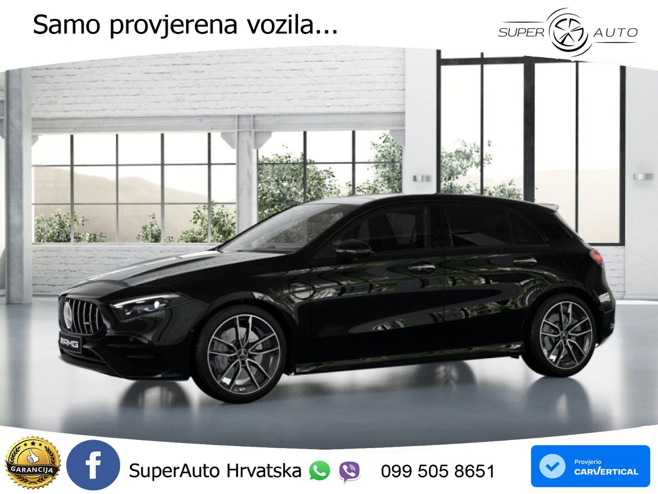 Mercedes-Benz AMG A 35 4MATIC AMG SPEEDSHIFT DCT ACC+GR SJED+360+PANO