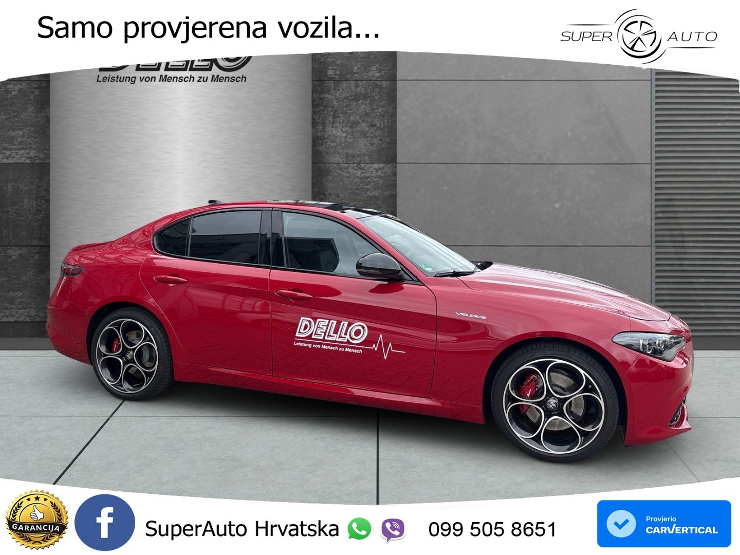 Alfa Romeo Giulia 2.2 MultiJet II (210 KS) Q4 Automatic LED+GR SJED+ACC