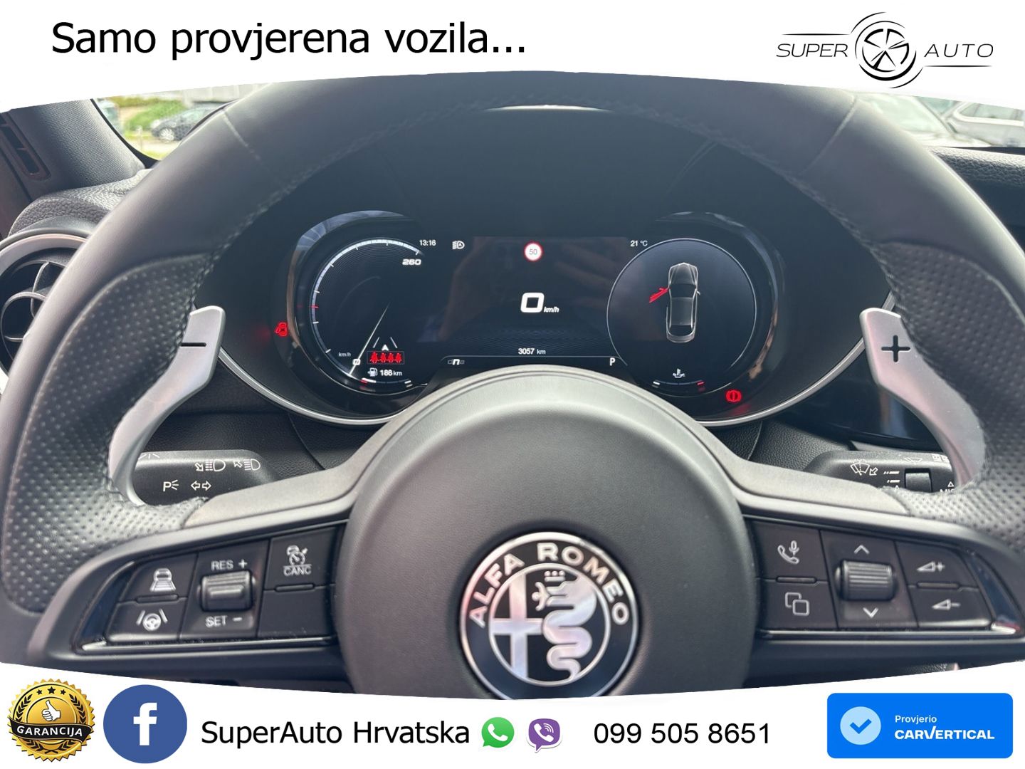 Alfa Romeo Giulia 2.2 MultiJet II (210 KS) Q4 Automatic LED+GR SJED+ACC