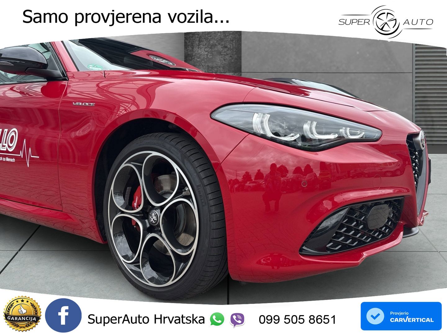 Alfa Romeo Giulia 2.2 MultiJet II (210 KS) Q4 Automatic LED+GR SJED+ACC