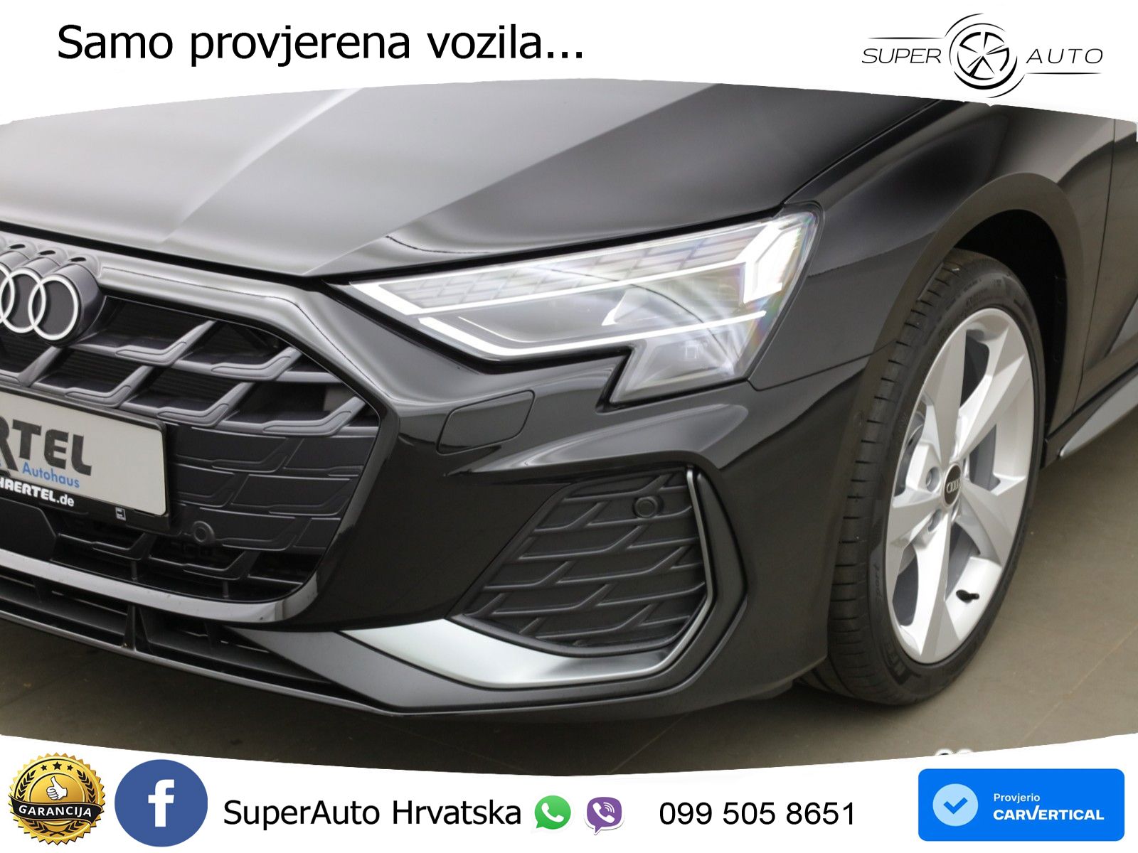 Audi A3 Sportback 40 TFSI (204 KS) quattro S tronic S line LED+GR SJED+ACC