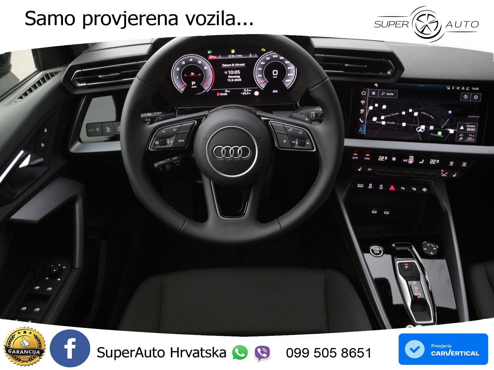 Audi A3 Sportback 40 TFSI (204 KS) quattro S tronic S line LED+GR SJED+ACC