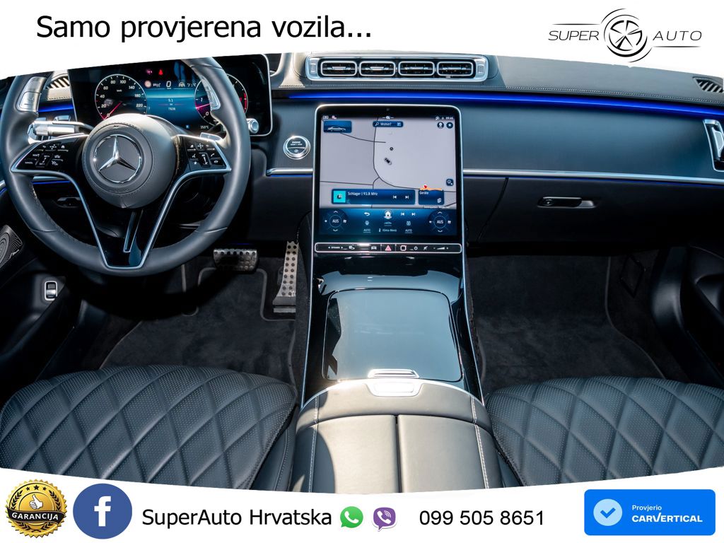 Mercedes S 450d (367 KS) EQ Boost 4MATIC 9G-TRONIC AMG ACC+HEAD+4xGR SJED+360+PANO