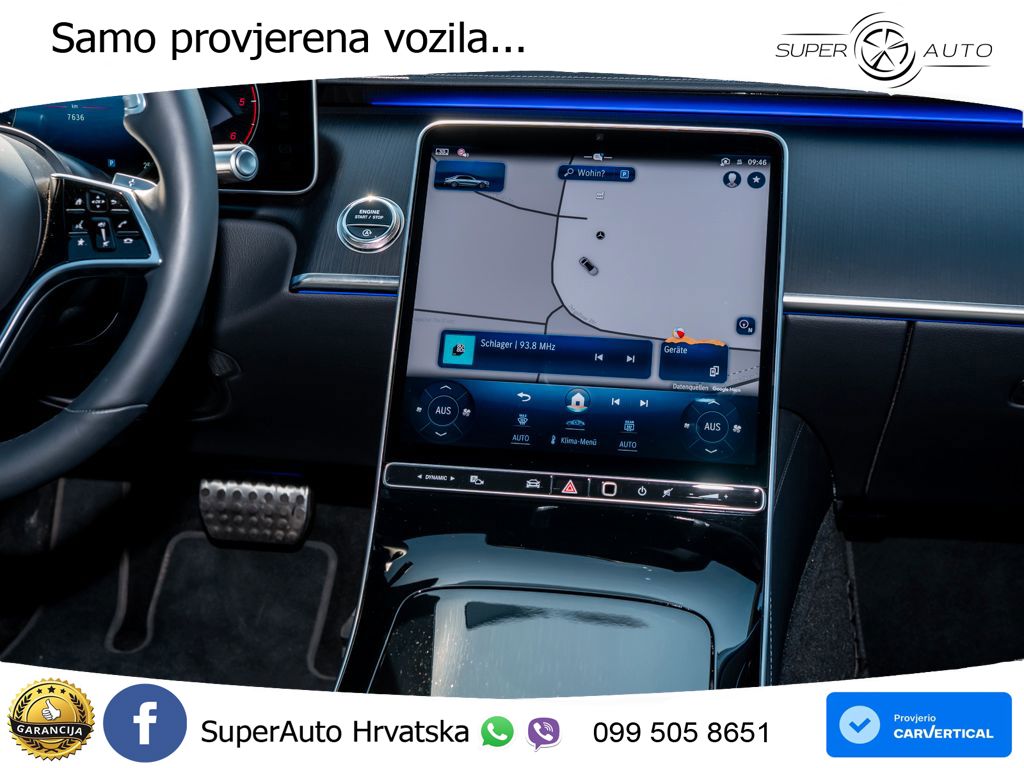 Mercedes S 450d (367 KS) EQ Boost 4MATIC 9G-TRONIC AMG ACC+HEAD+4xGR SJED+360+PANO