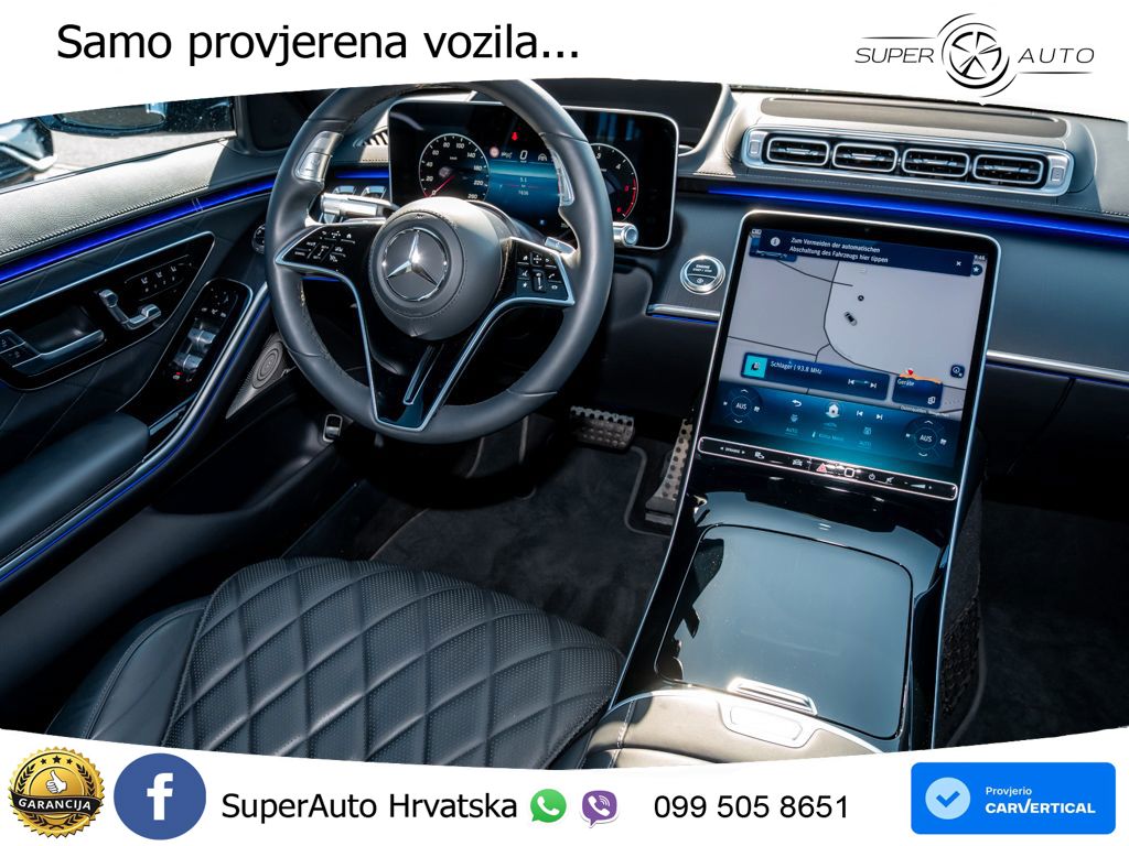 Mercedes S 450d (367 KS) EQ Boost 4MATIC 9G-TRONIC AMG ACC+HEAD+4xGR SJED+360+PANO