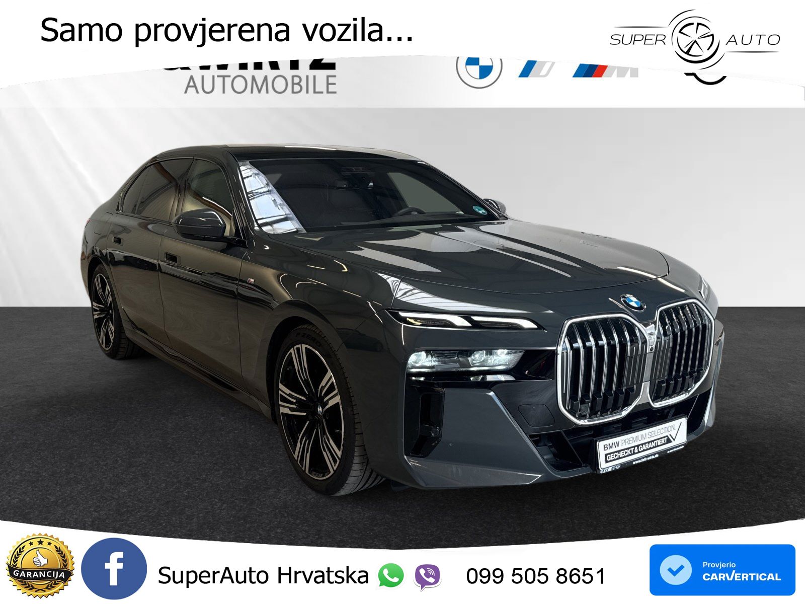 BMW 740d (299 KS) xDrive Steptronic