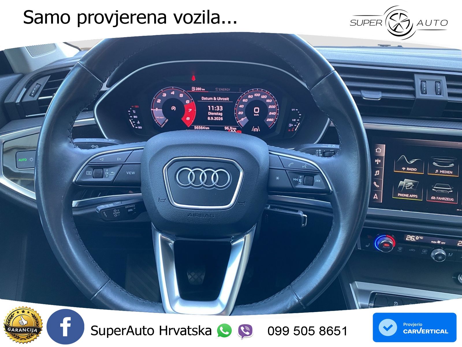 Audi Q3 35 TFSI (150 KS) advanced