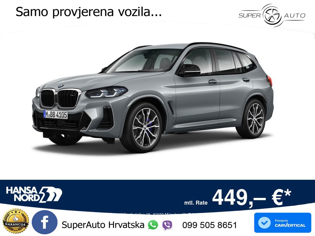 BMW X3 M40i xDrive Steptronic LED+GR SJED+ACC