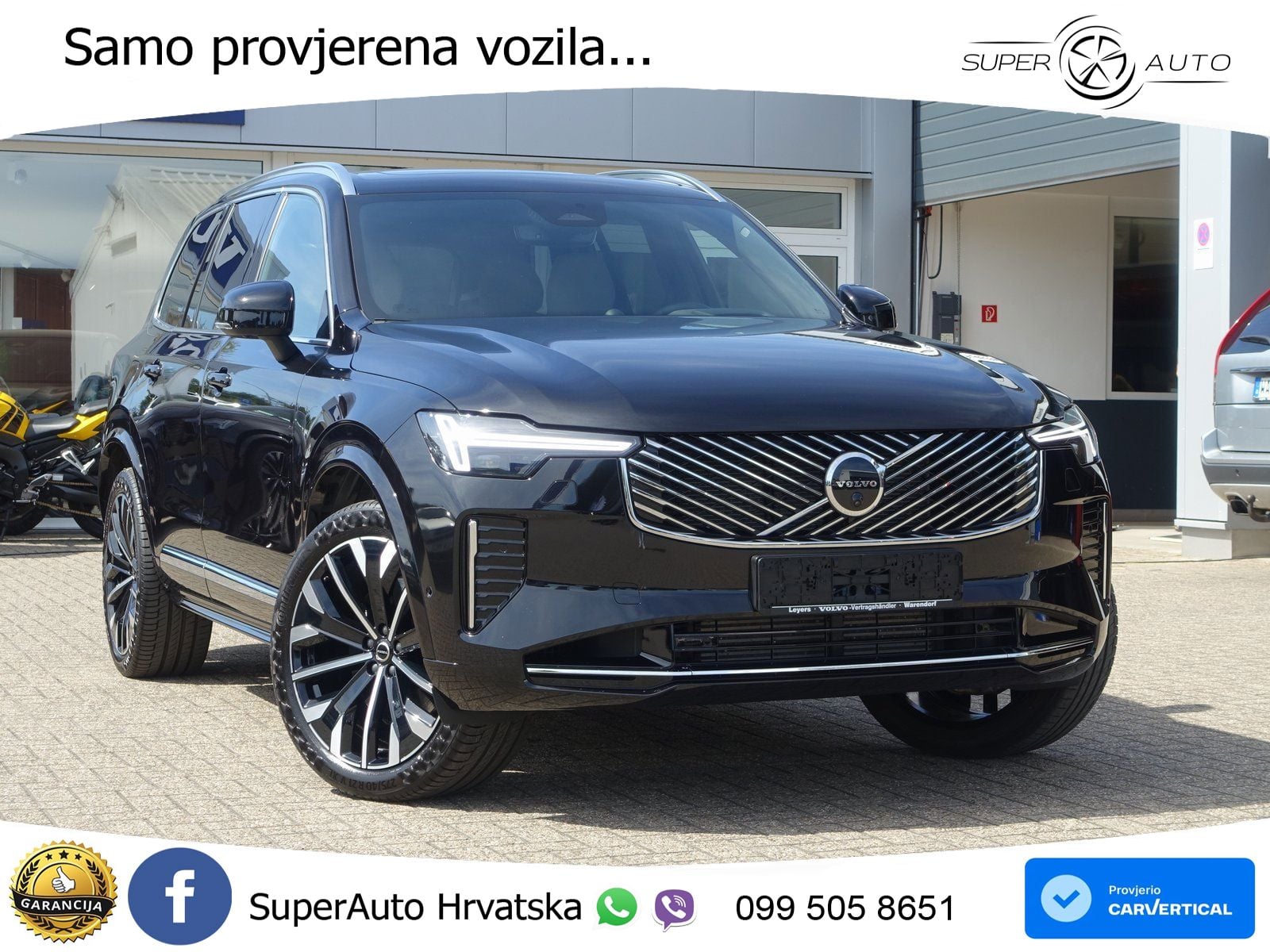 Volvo XC90 2.0 T8 AWD Automatic ACC+HEAD+4xGR SJED+360+PANO