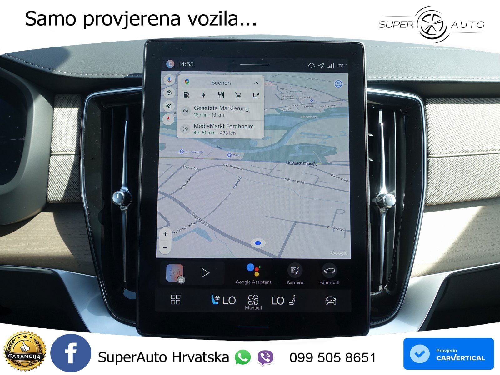 Volvo XC90 2.0 T8 AWD Automatic ACC+HEAD+4xGR SJED+360+PANO