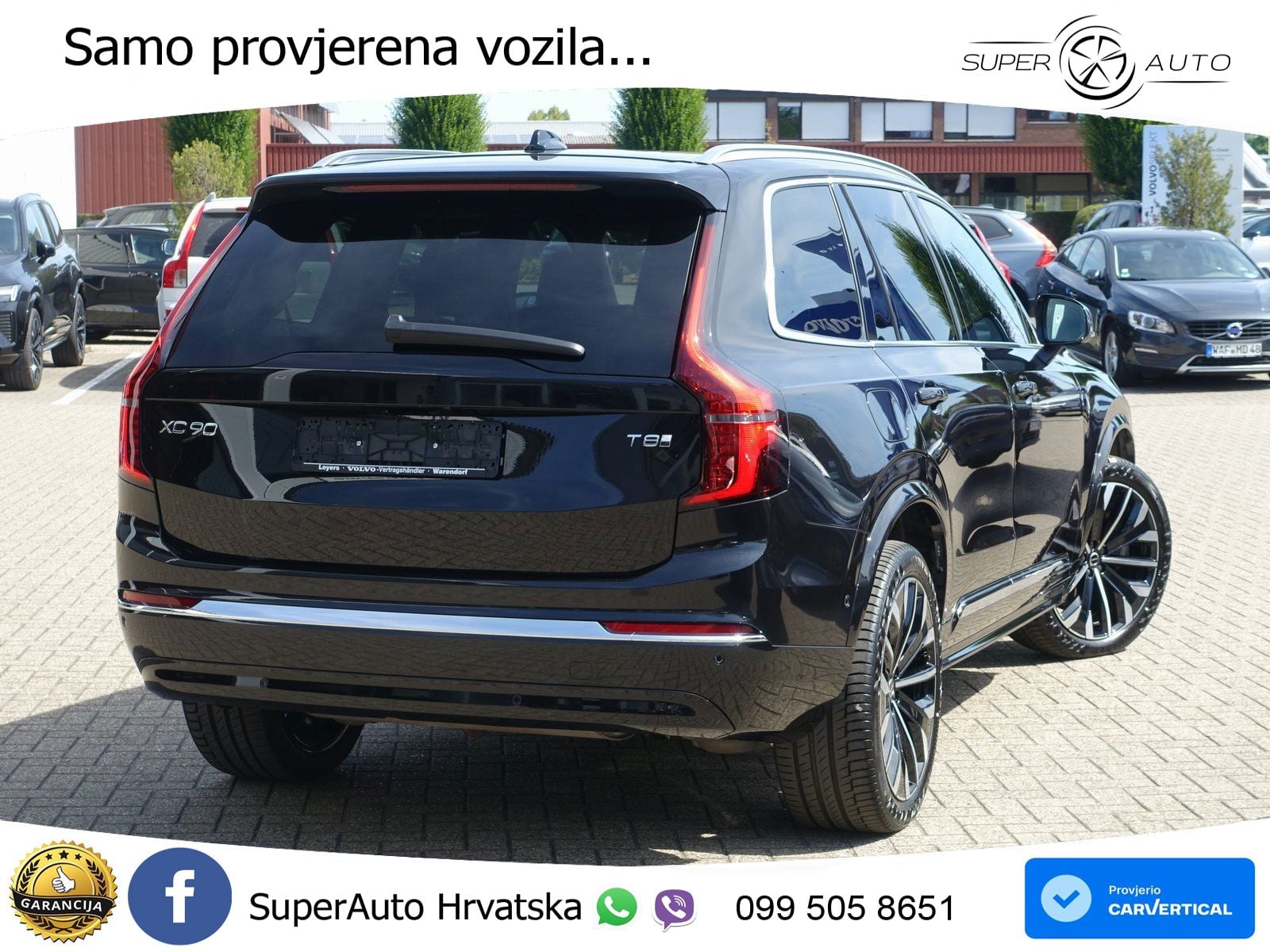 Volvo XC90 2.0 T8 AWD Automatic ACC+HEAD+4xGR SJED+360+PANO