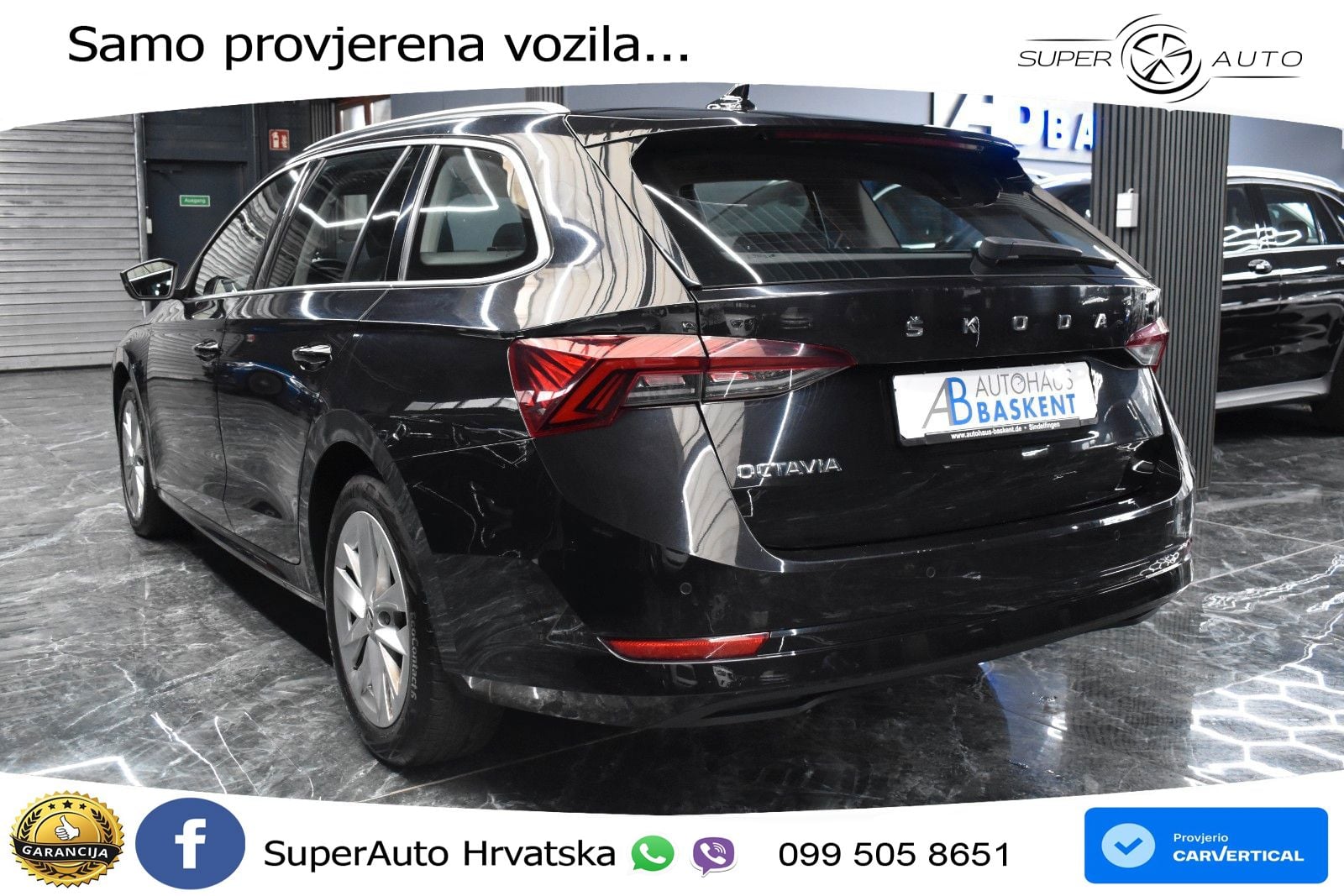 Škoda Octavia Combi 2.0 TDI (150 KS) DSG LED+GR SJED+ACC