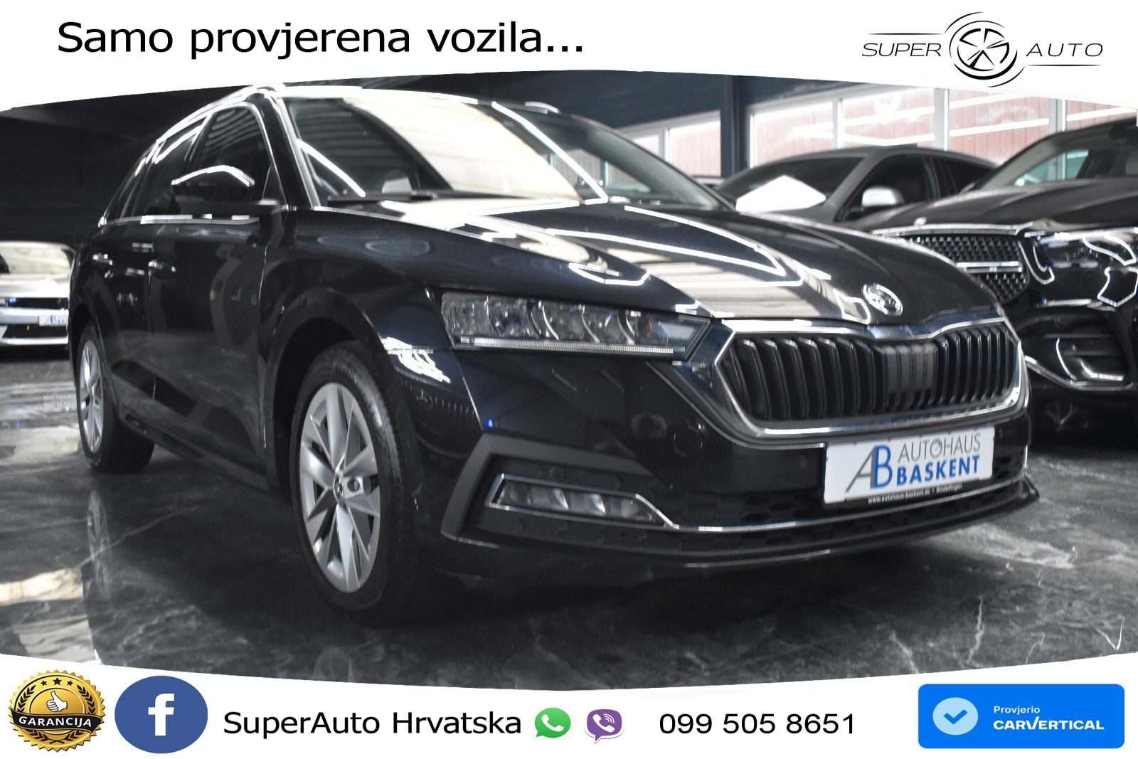 Škoda Octavia Combi 2.0 TDI (150 KS) DSG LED+GR SJED+ACC