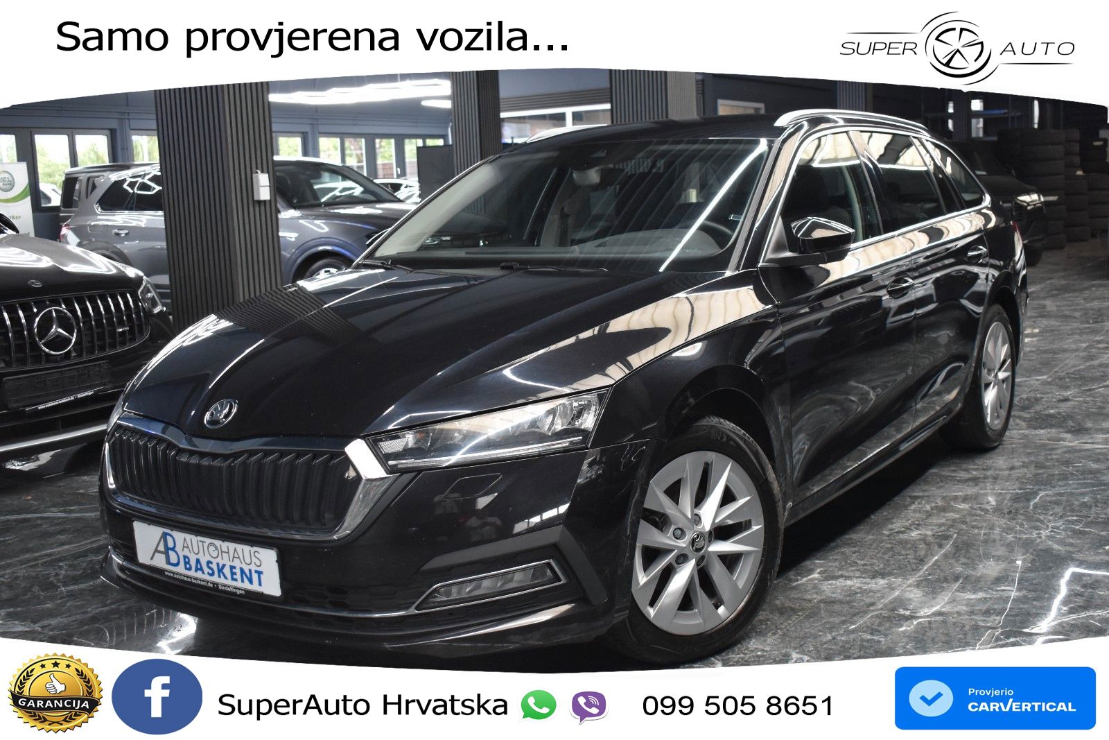 Škoda Octavia Combi 2.0 TDI (150 KS) DSG LED+GR SJED+ACC