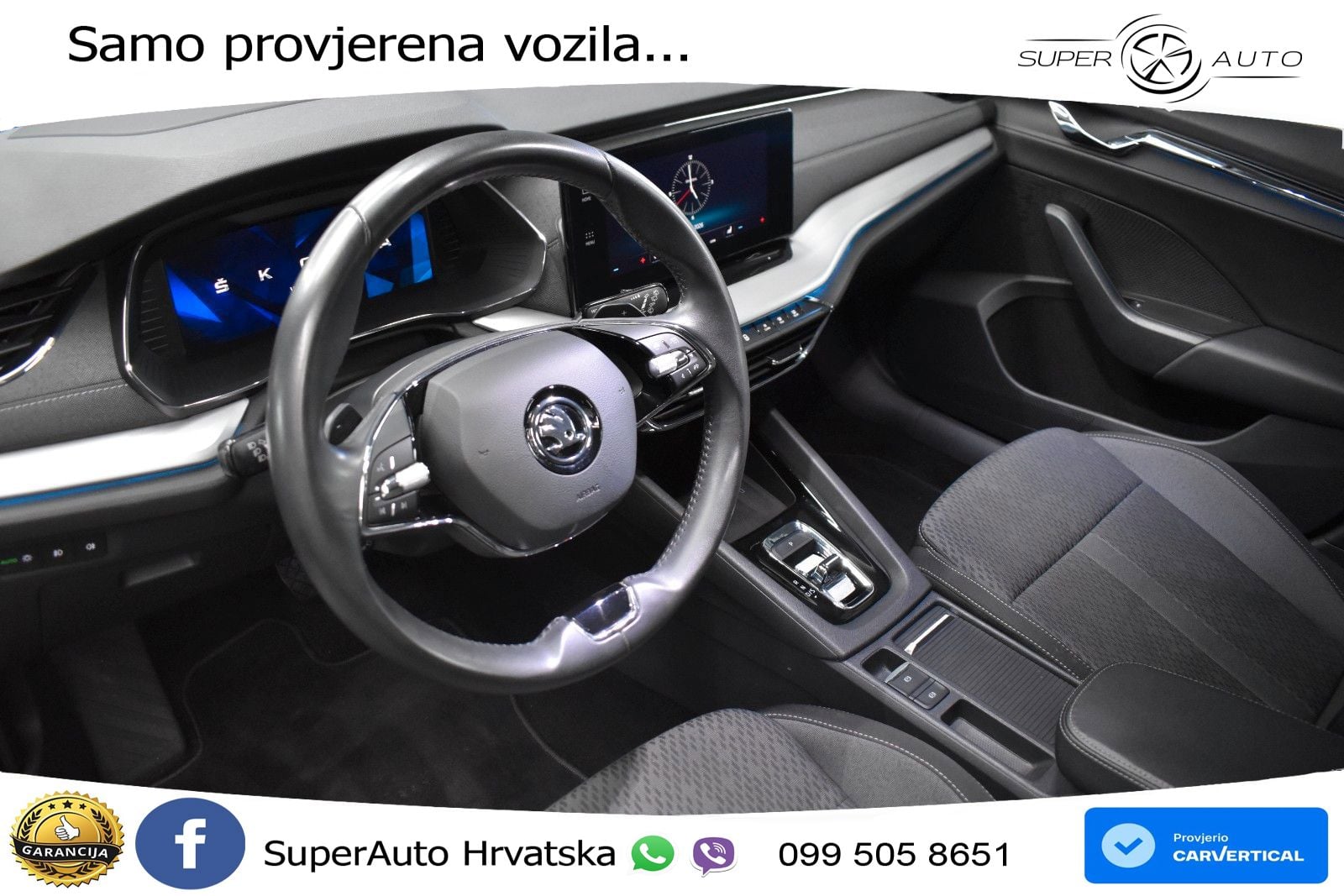 Škoda Octavia Combi 2.0 TDI (150 KS) DSG LED+GR SJED+ACC