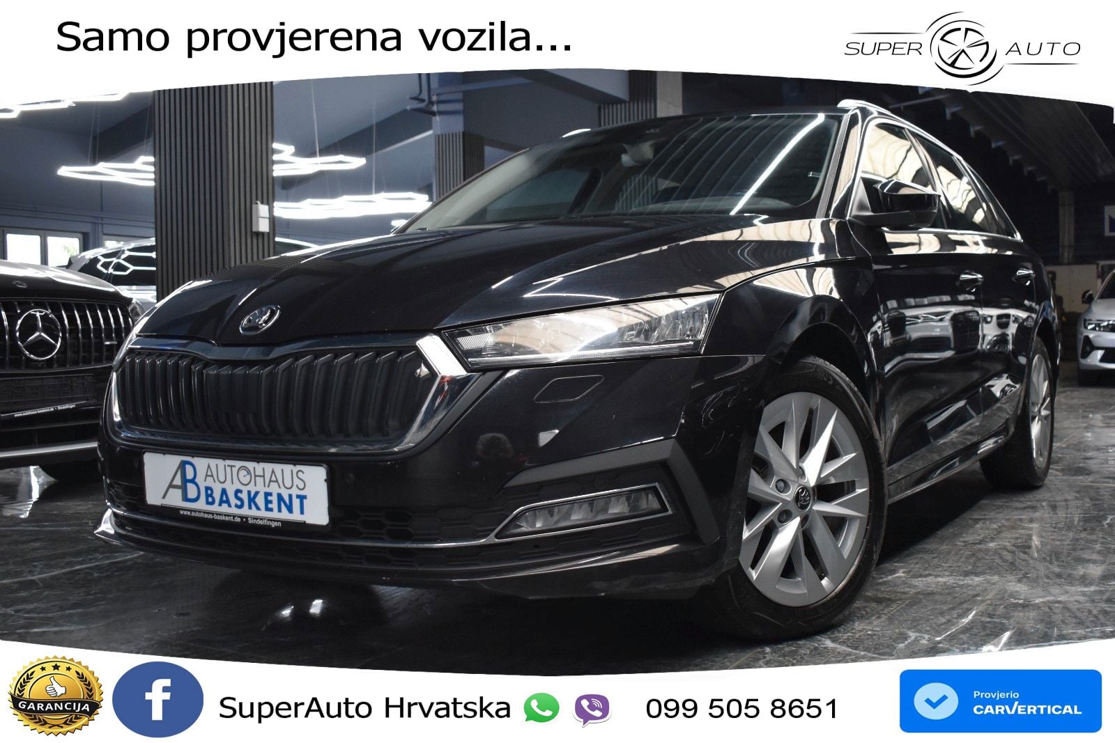 Škoda Octavia Combi 2.0 TDI (150 KS) DSG LED+GR SJED+ACC