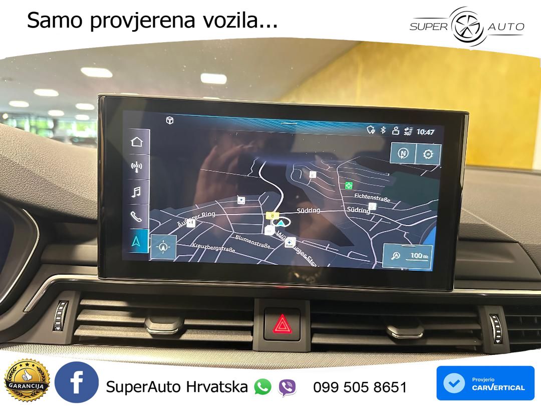 Audi A5 Sportback 40 TDI (204 KS) S tronic MATRIX+GR SJED+KAM