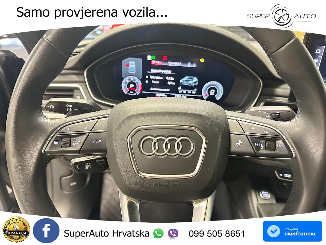 Audi A5 Sportback 40 TDI (204 KS) S tronic MATRIX+GR SJED+KAM