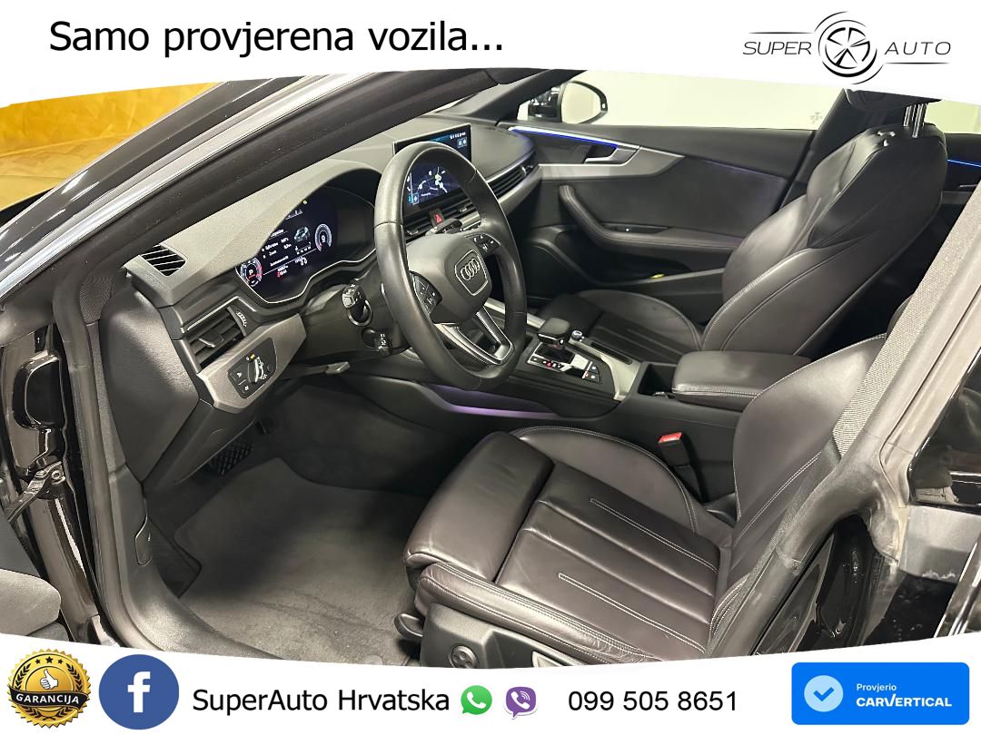 Audi A5 Sportback 40 TDI (204 KS) S tronic MATRIX+GR SJED+KAM