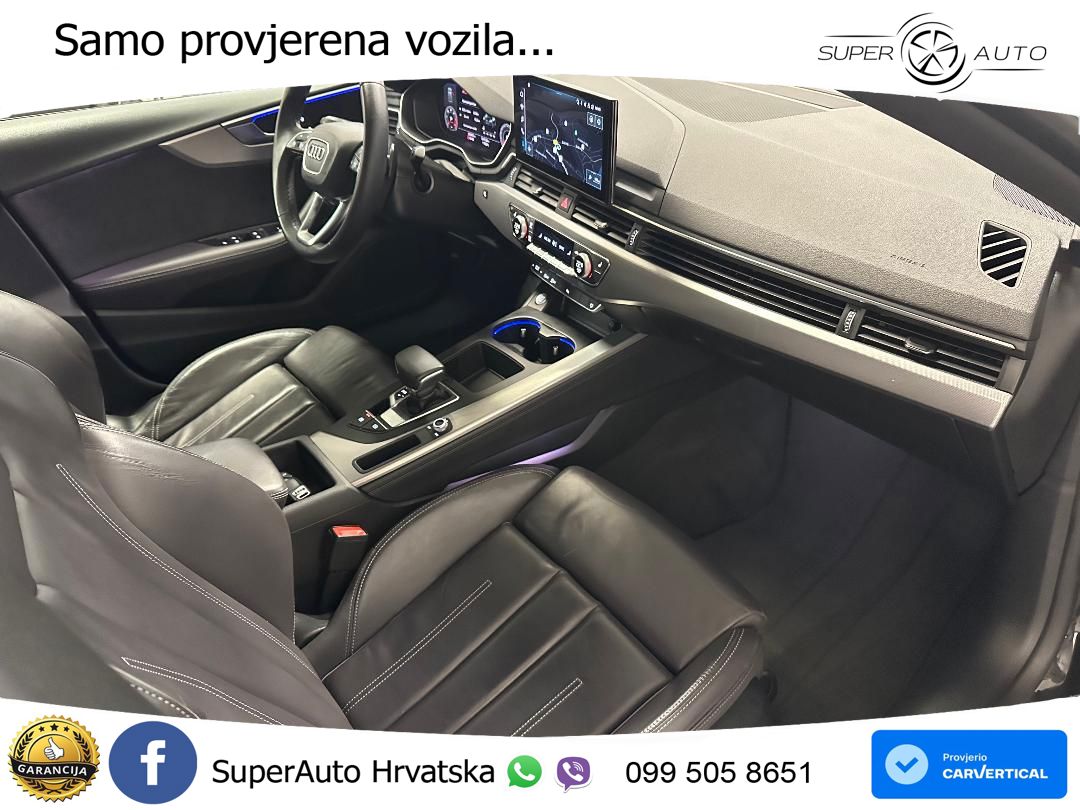 Audi A5 Sportback 40 TDI (204 KS) S tronic MATRIX+GR SJED+KAM