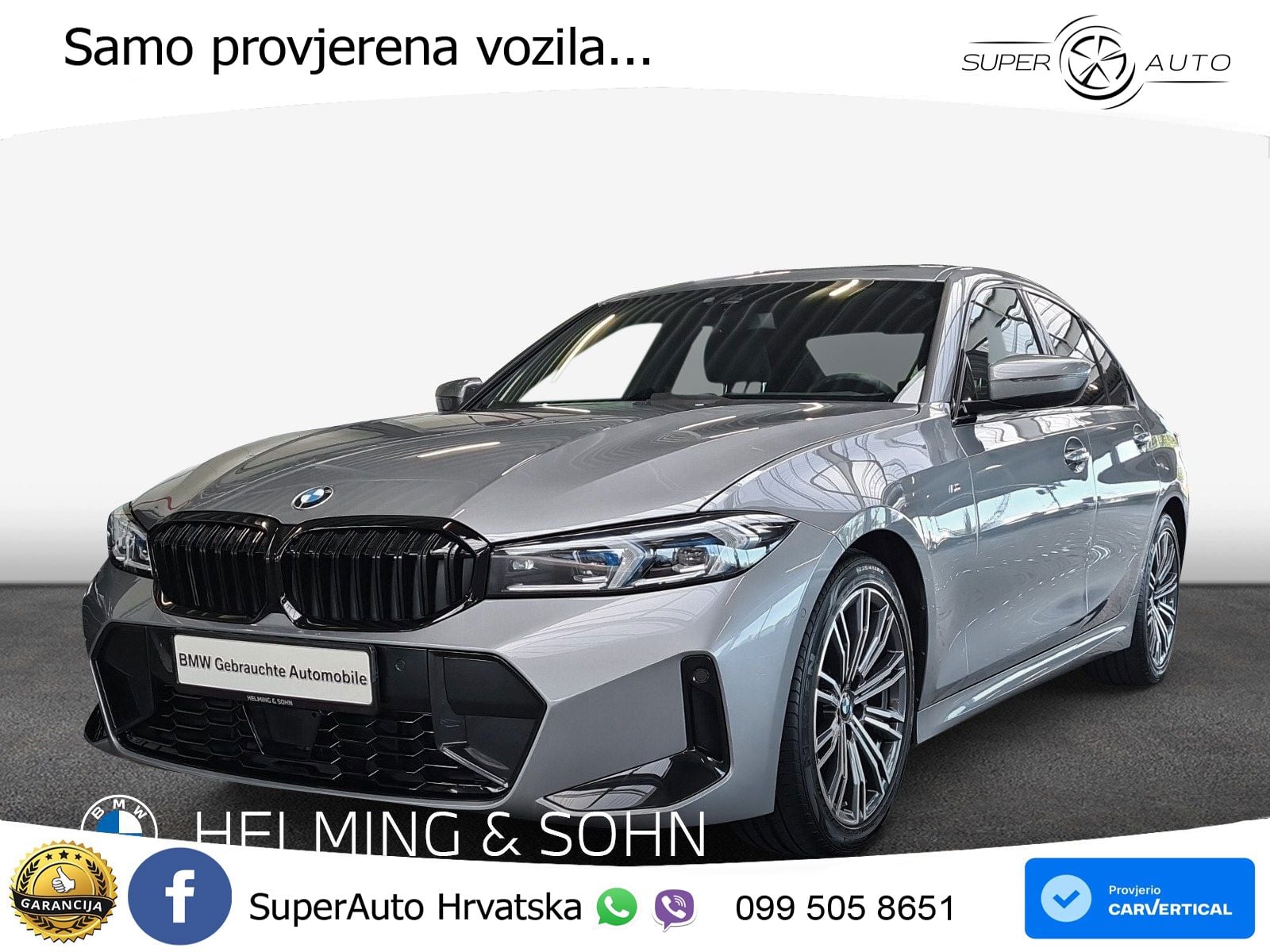 BMW 320d (190 KS) xDrive Steptronic M Sport LED+GR SJED+ACC
