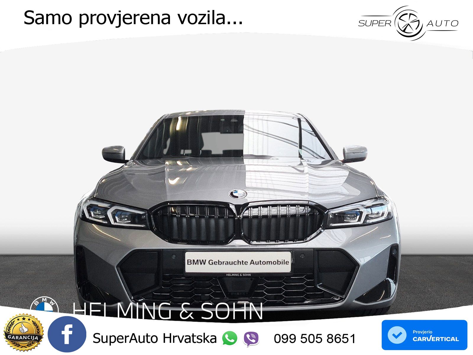 BMW 320d (190 KS) xDrive Steptronic M Sport LED+GR SJED+ACC