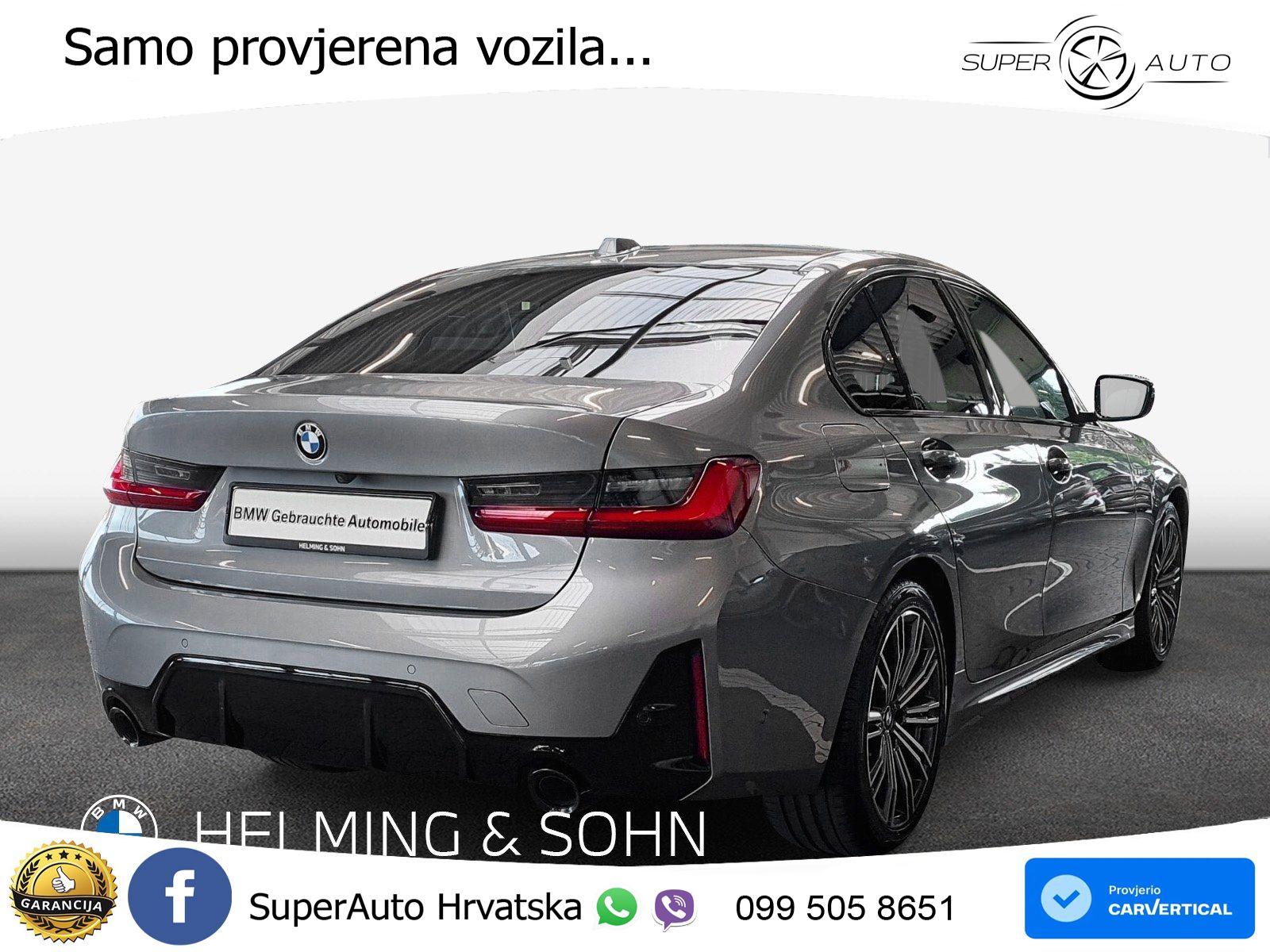 BMW 320d (190 KS) xDrive Steptronic M Sport LED+GR SJED+ACC