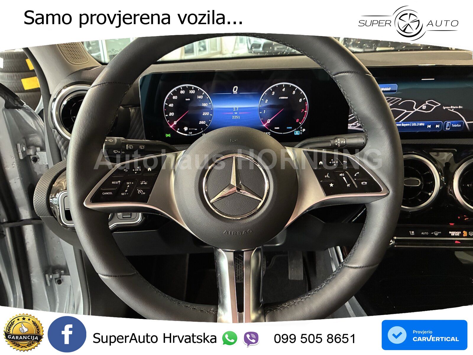 Mercedes-Benz A 180 7G-DCT LED+GR SJED+ACC
