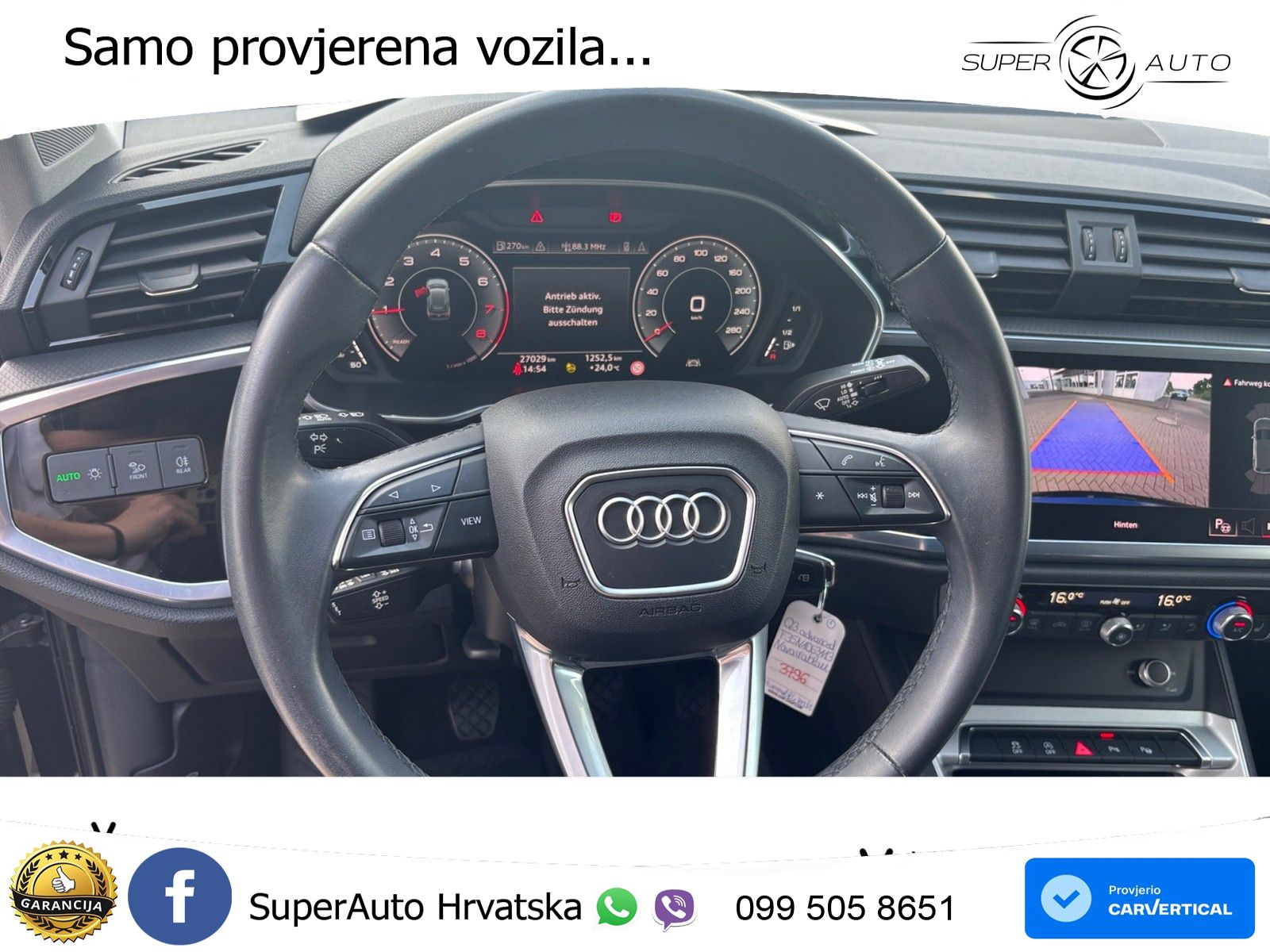 Audi Q3 35 TFSI (150 KS) advanced MATRIX+GR SJED+KAM
