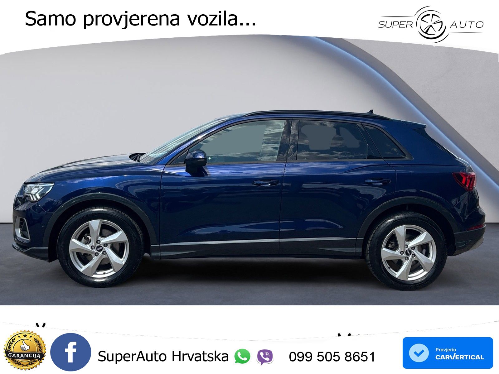 Audi Q3 35 TFSI (150 KS) advanced MATRIX+GR SJED+KAM